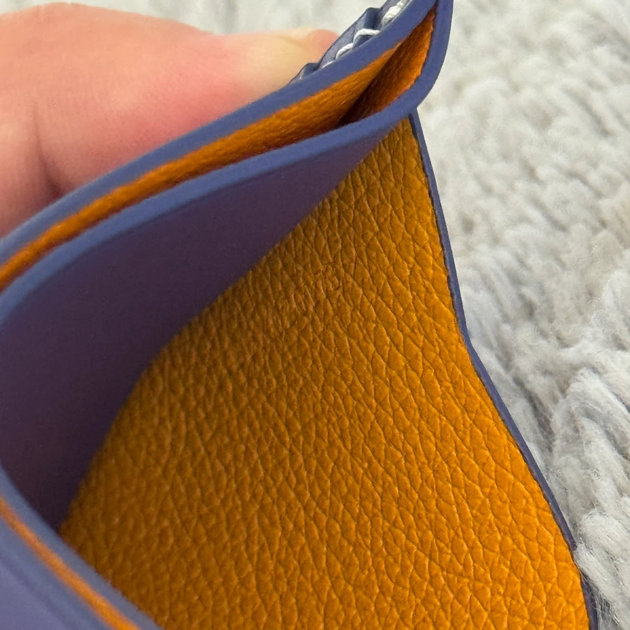 Goyard Saint Sulpice Card Holder - Purple - photo 3