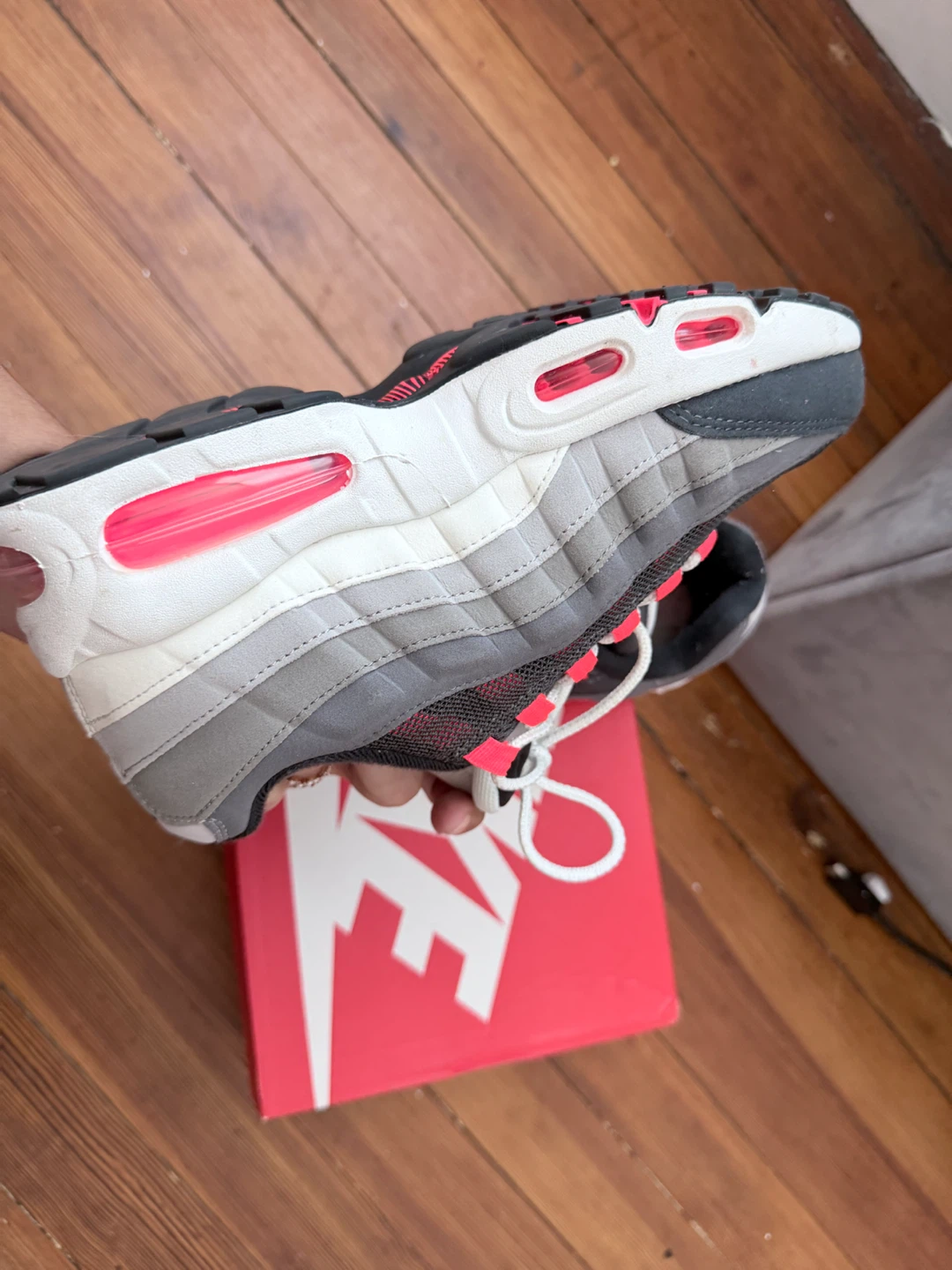 Nike Air Max 95 BB BG Sneakers Size 7Y