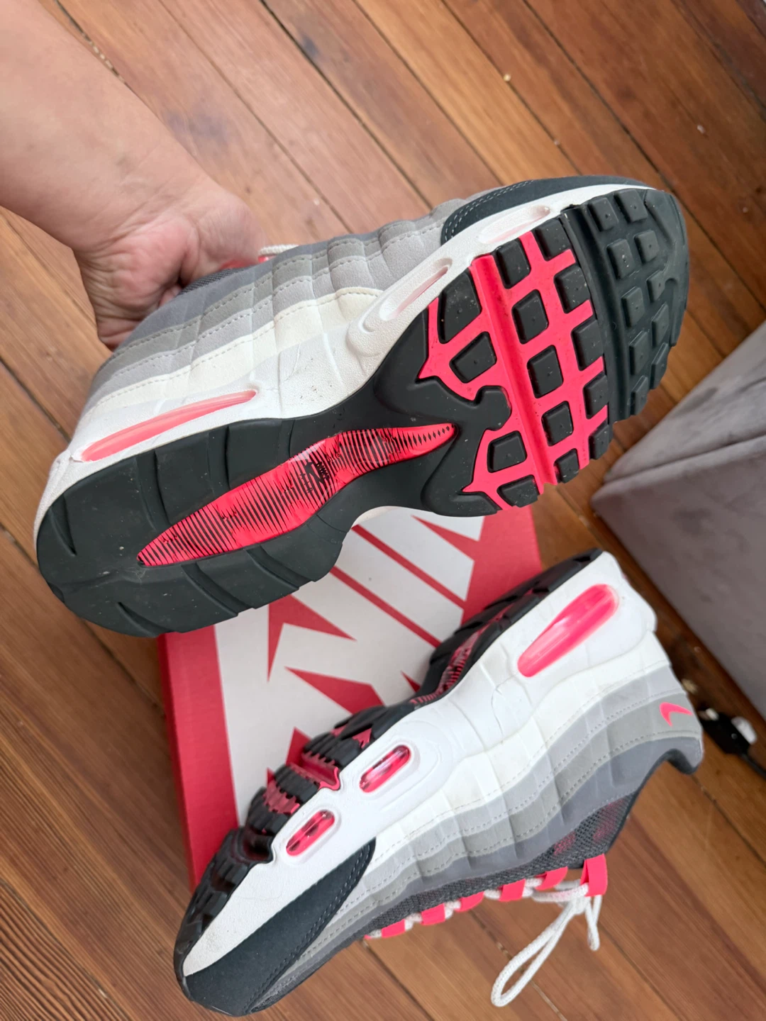 Nike Air Max 95 BB BG Sneakers Size 7Y - photo 3