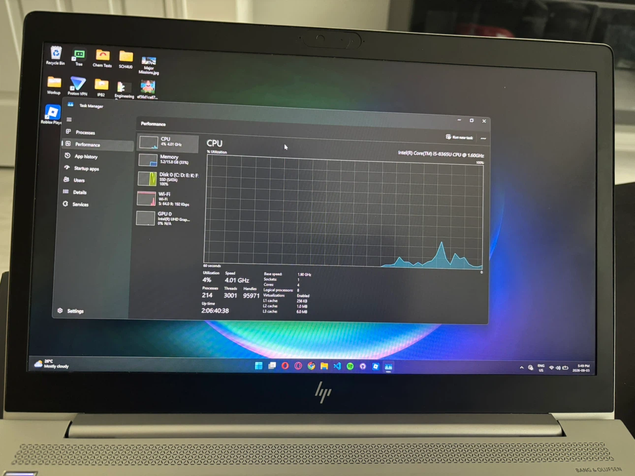 HP EliteBook Laptop Intel Core i5 - photo 3