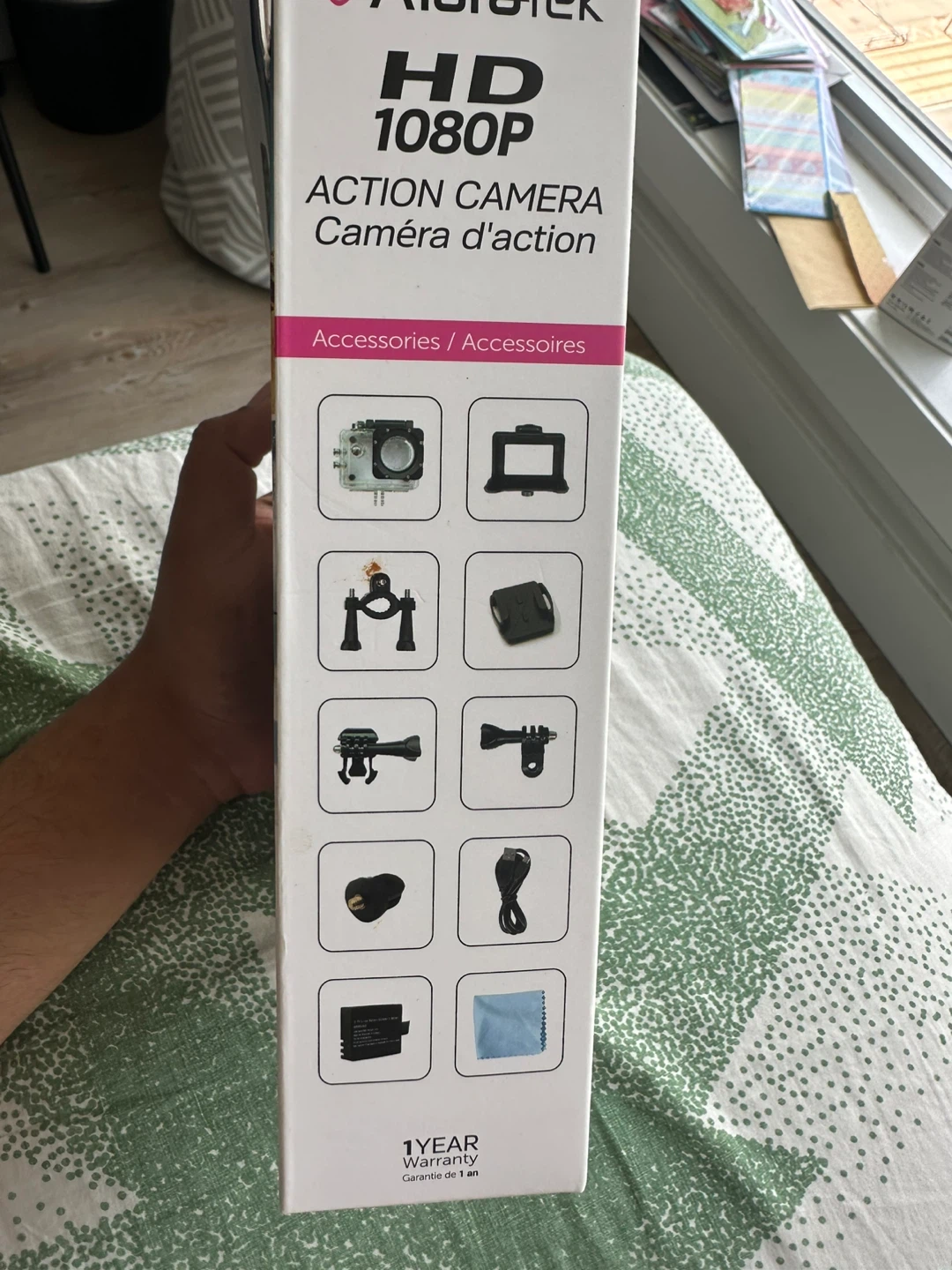 Aluratek HD 1080P Action Camera - photo 4