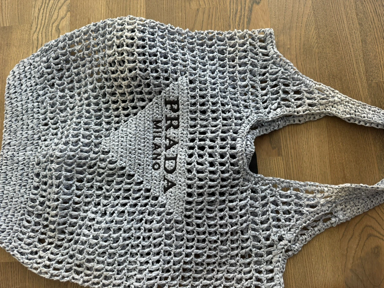 Prada Crochet Tote Bag