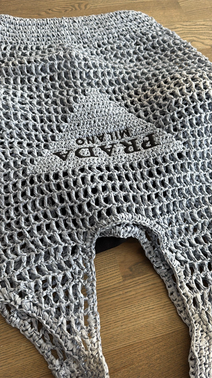 Prada Crochet Tote Bag - photo 3