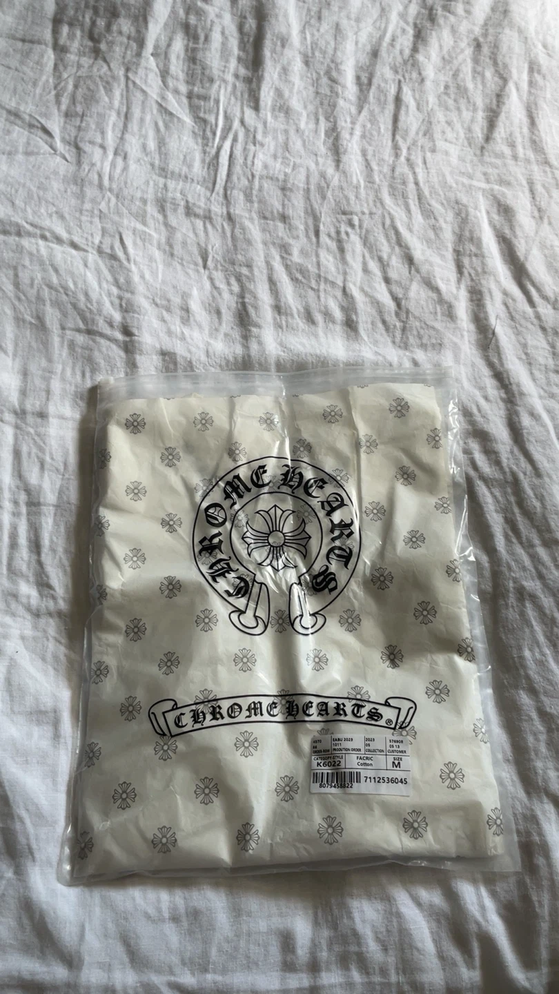 Chrome Hearts Off-White Pocket T-Shirt Size M