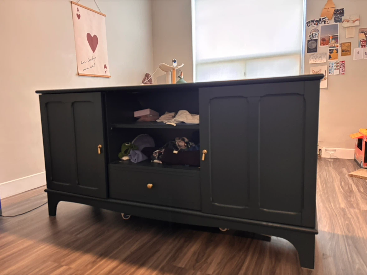 IKEA TV Bench with Drawers - photo 5