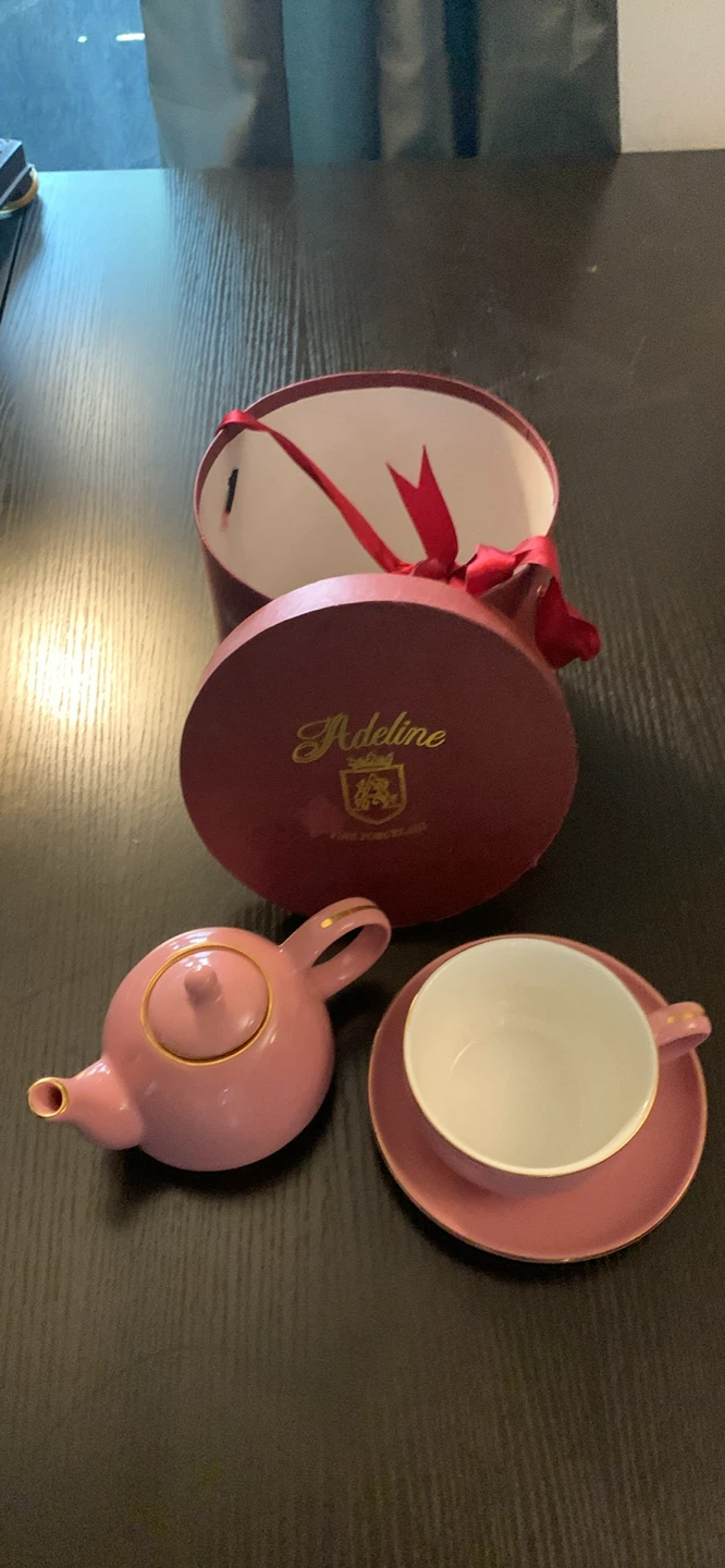 Adeline Fine Porcelain Tea for One Set