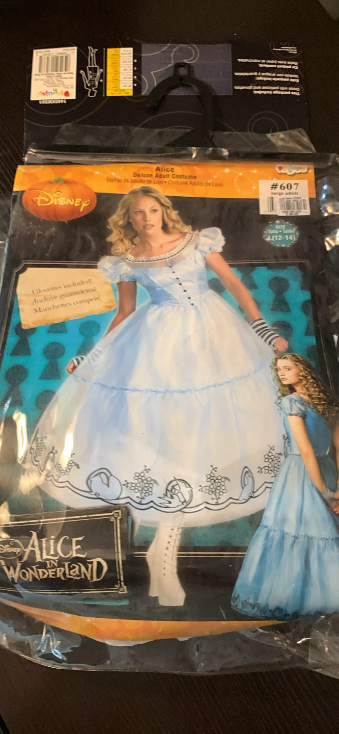 Disney Alice in Wonderland Deluxe Adult Costume