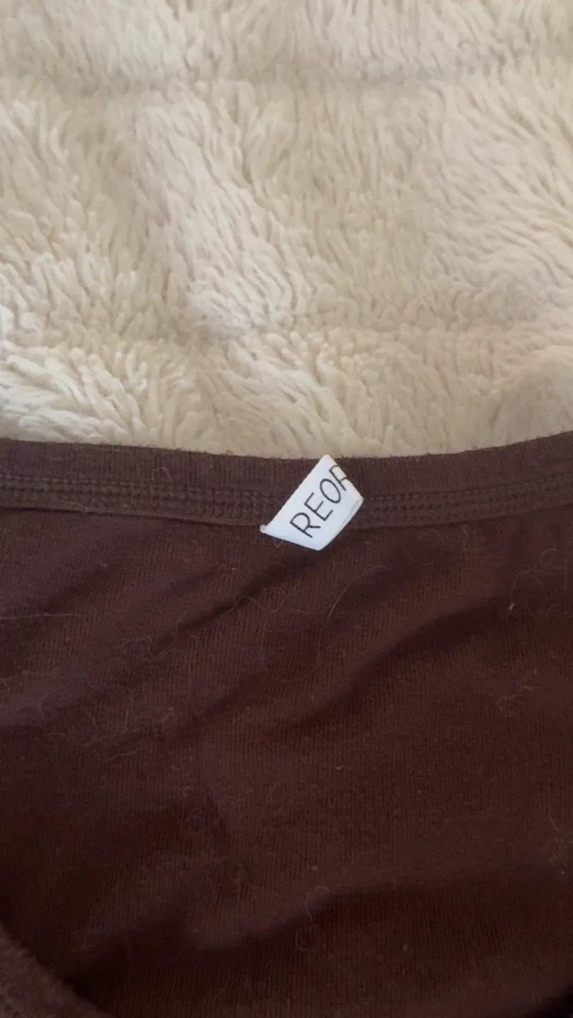 Cropped Brown Button Shirt - photo 2