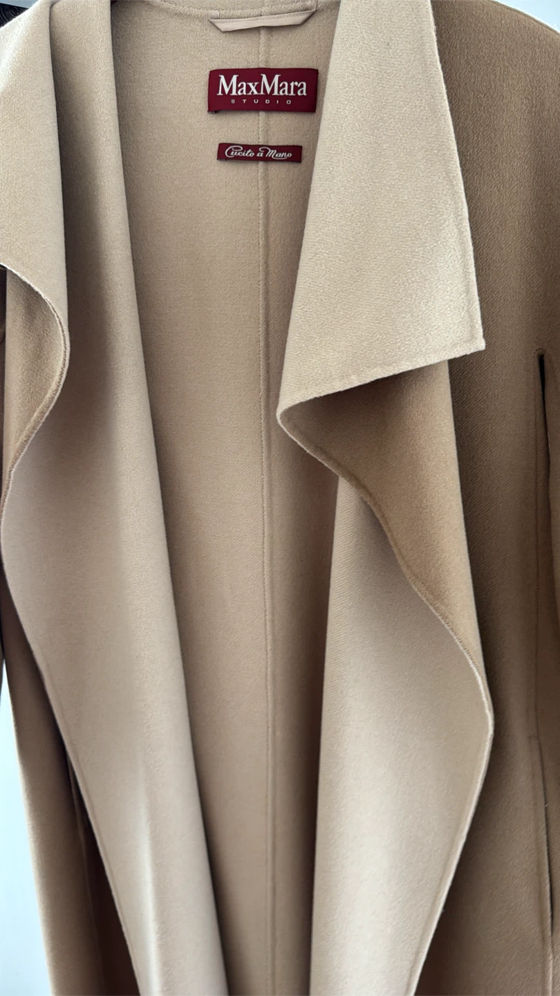 MaxMara Studio Camel Coat - photo 4