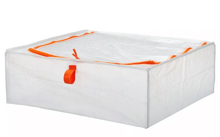 IKEA Storage Case with Orange Zippers - photo 2