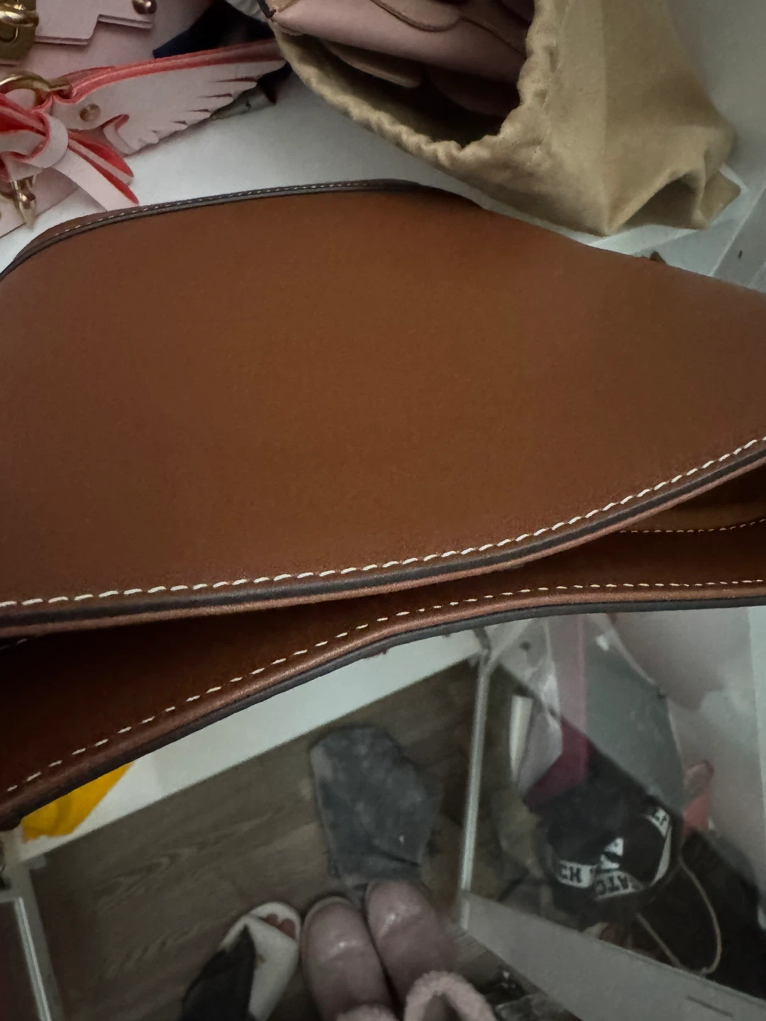 Celine Brown Leather Bucket Bag - photo 4