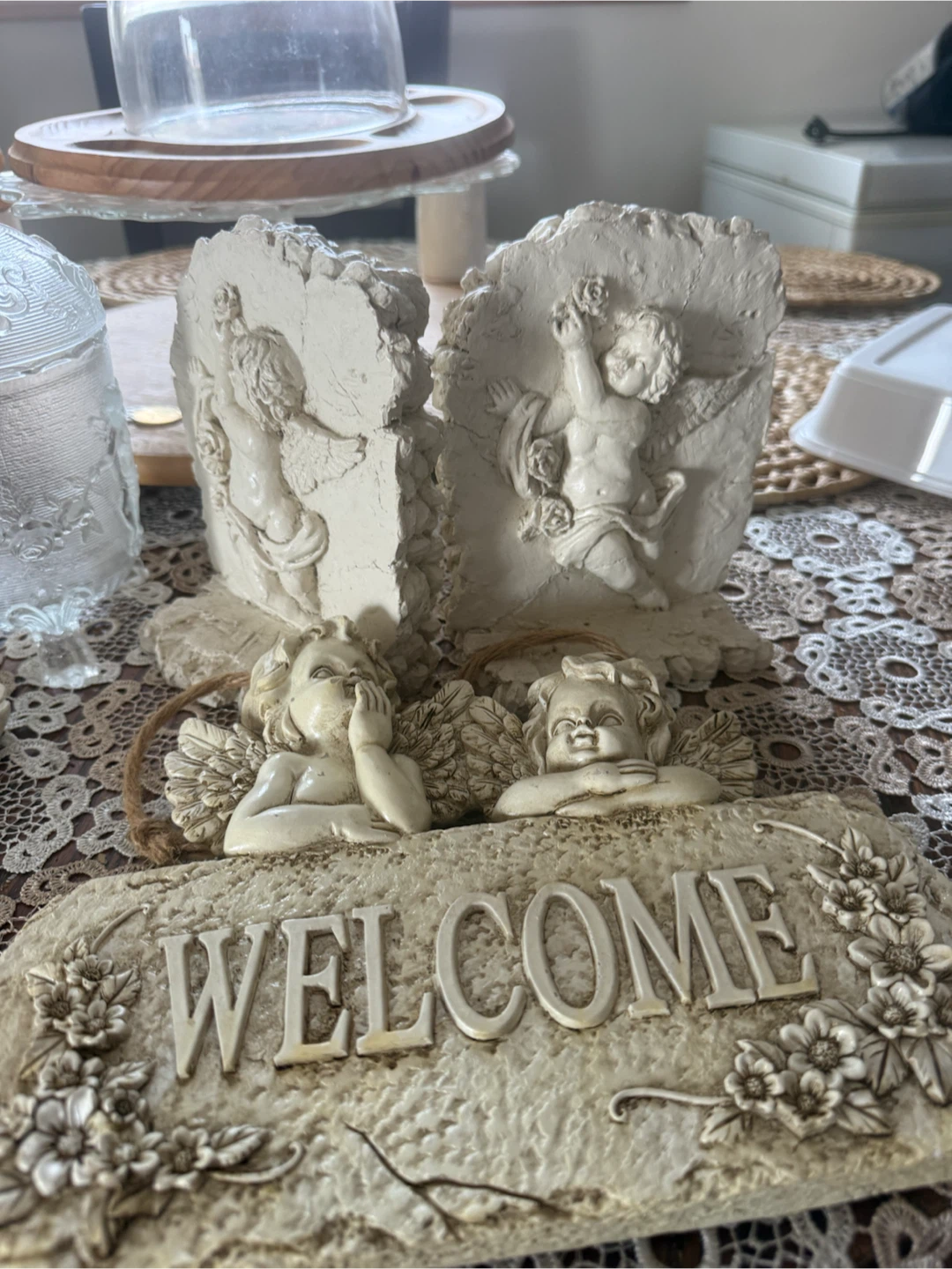 Assorted Cherub-Themed Decor Collection