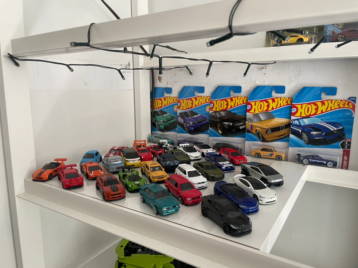 Collection of Hot Wheels Cars
