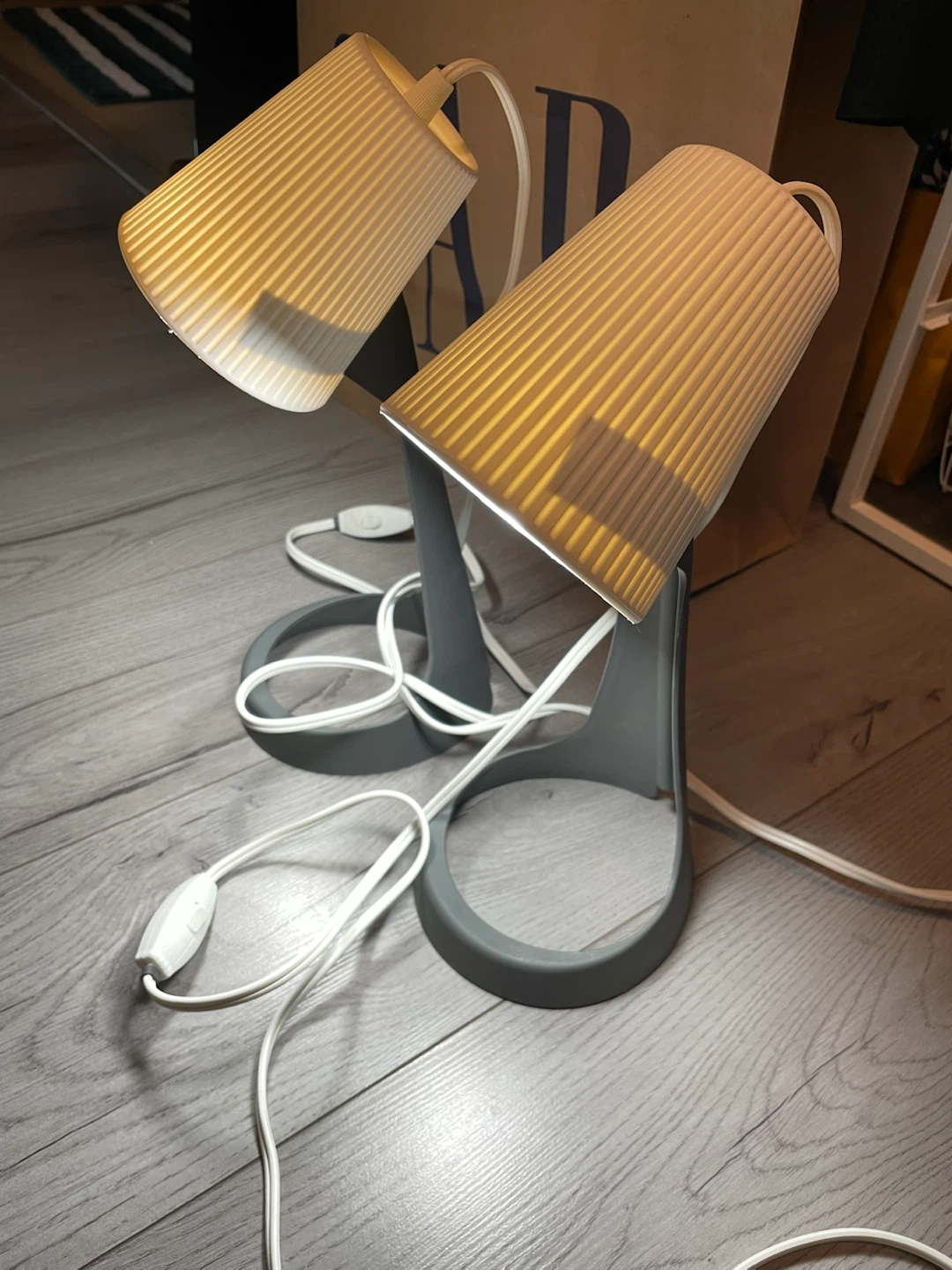 Two IKEA SVALLET work lamps - photo 3
