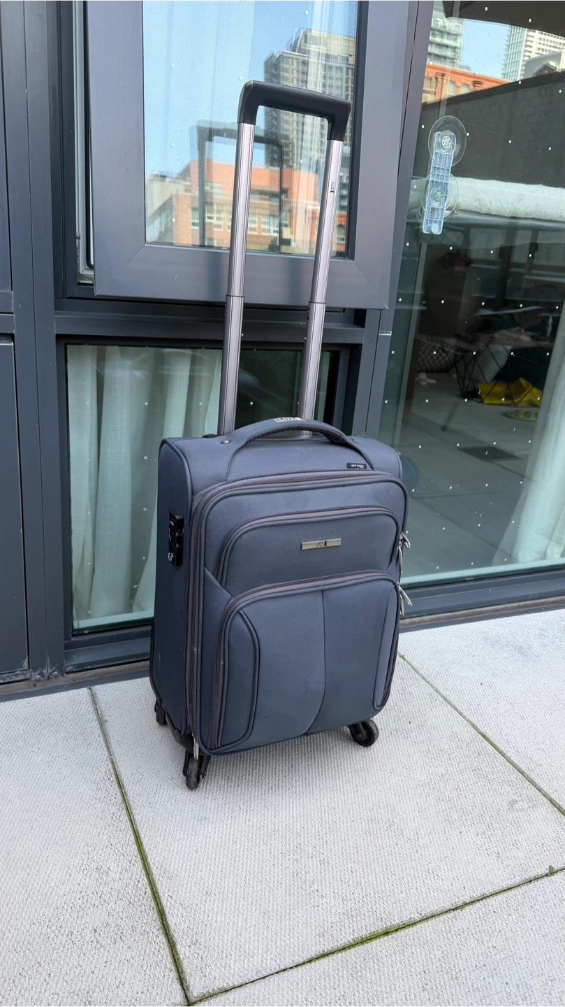 Softside Carry-On Expandable 4-Wheel Luggage - photo 2