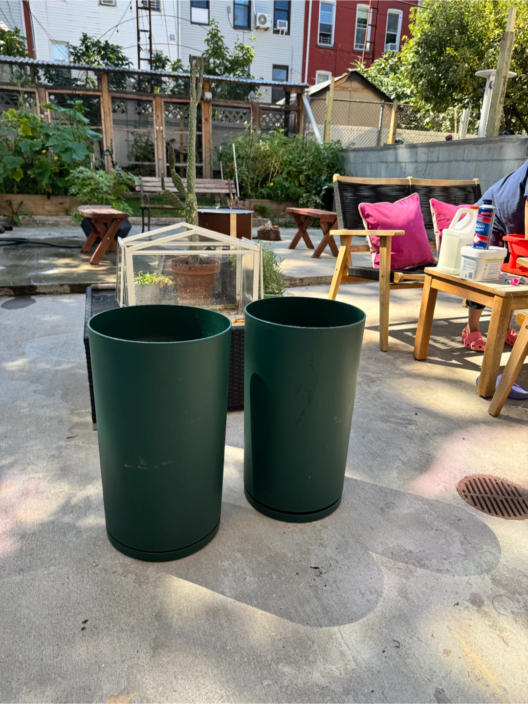 Room Essentials 12" Indoor Outdoor Planter Pots - Set of 4