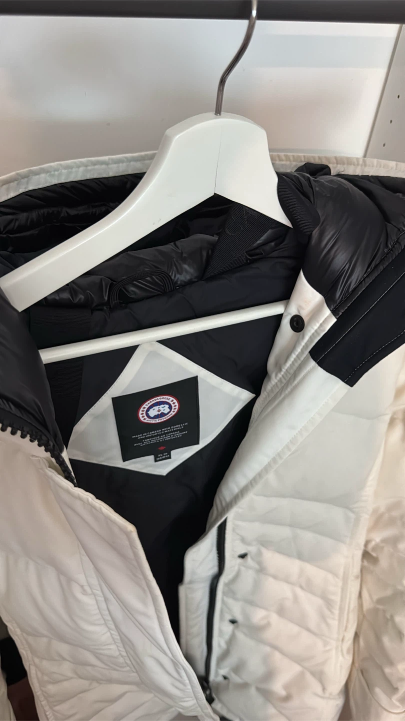 Canada Goose Shelburne Parka - White - photo 3
