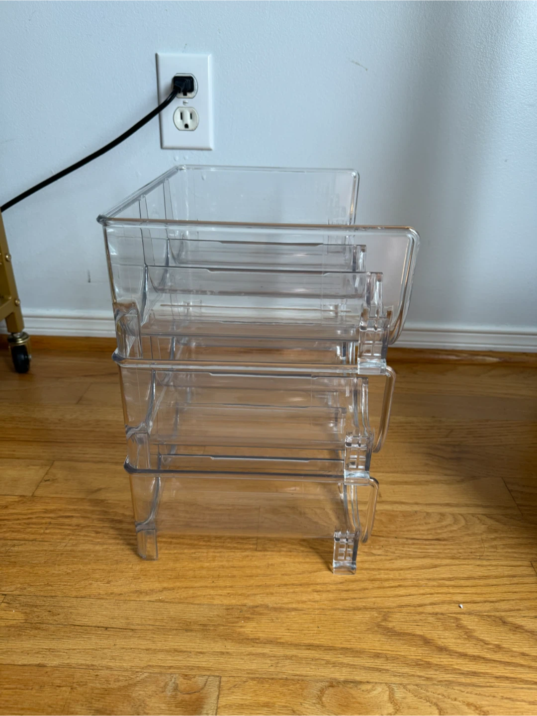 Stackable Clear Plastic Bottles Rack - photo 5