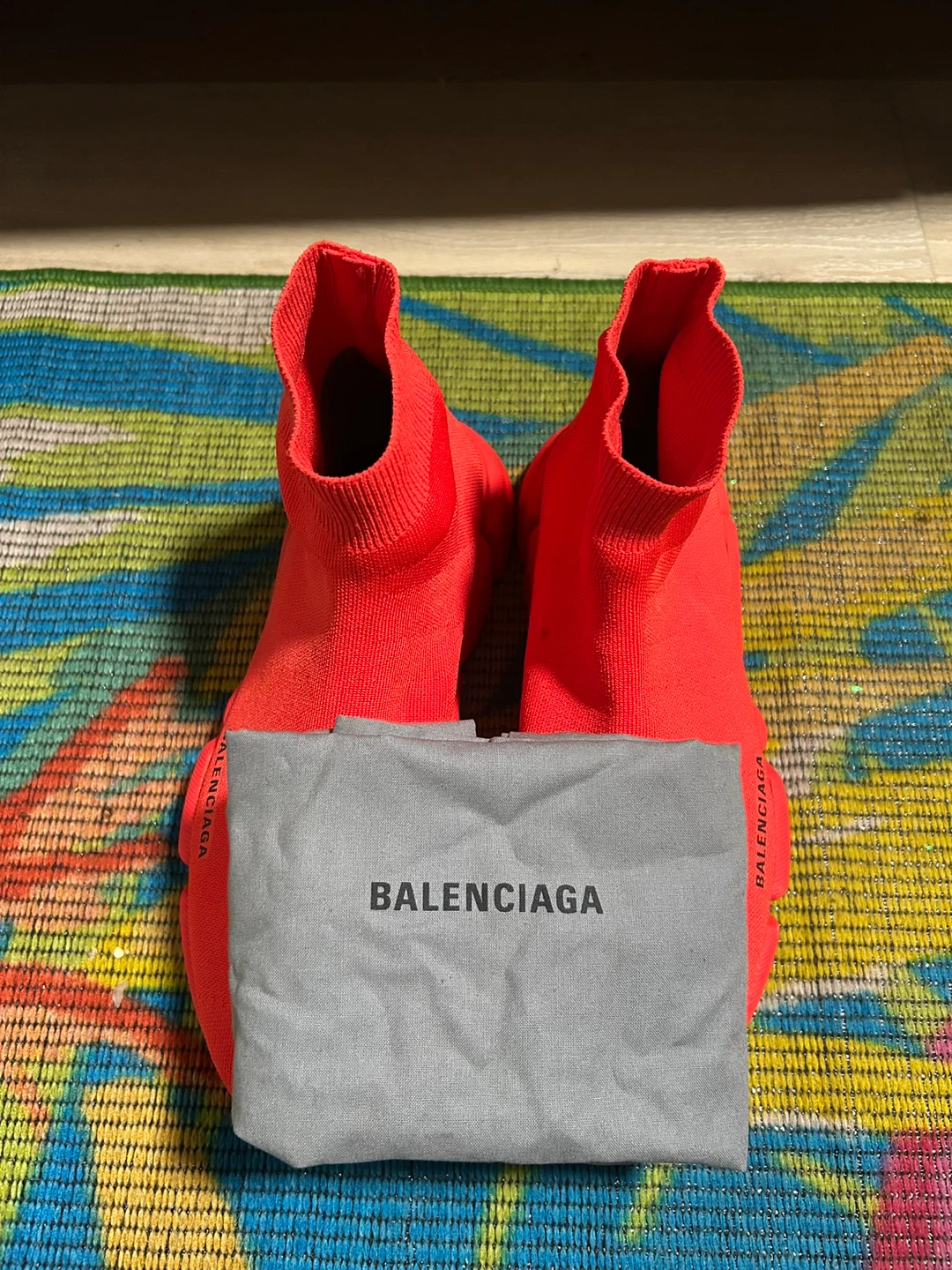 Balenciaga Speed Runners, Red