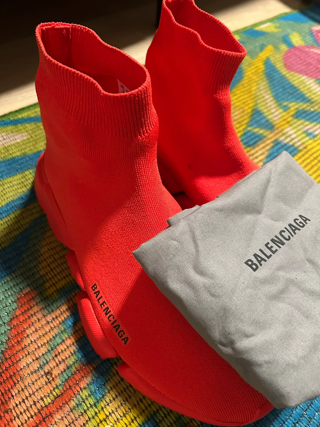 Balenciaga Speed Runners, Red - photo 3