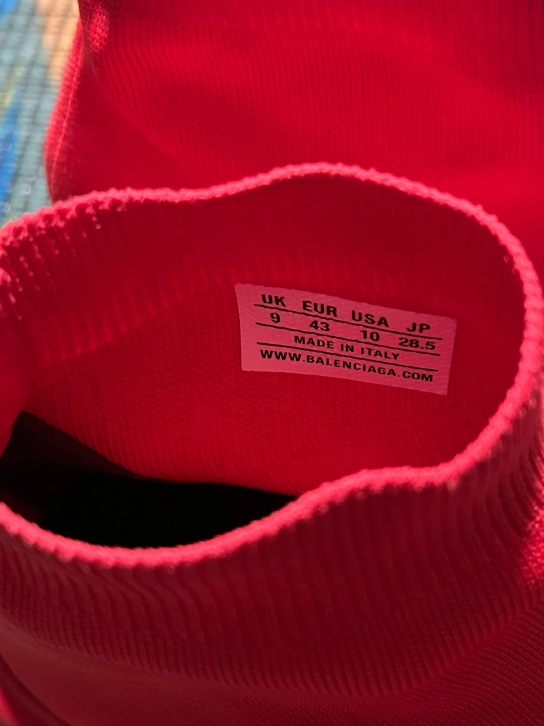 Balenciaga Speed Runners, Red - photo 4
