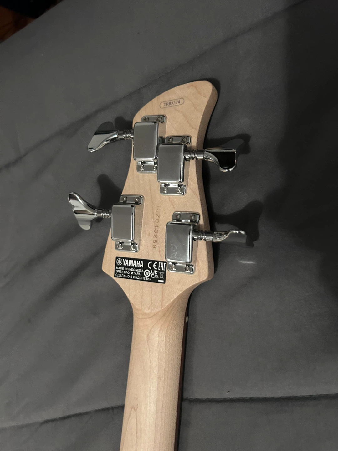 Yamaha TRBX174 Electric Bass Guitar - Blue - photo 3