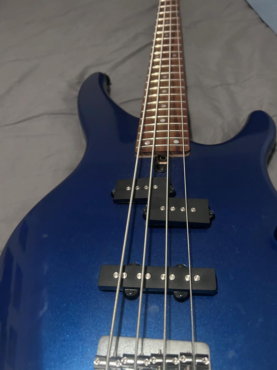 Yamaha TRBX174 Electric Bass Guitar - Blue - photo 5