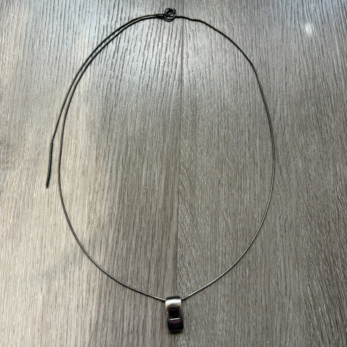 Red Gemstone Pendant Necklace - photo 3