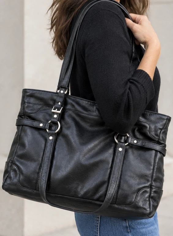 Danier Genuine Leather Laptop /Tote Bag - photo 5
