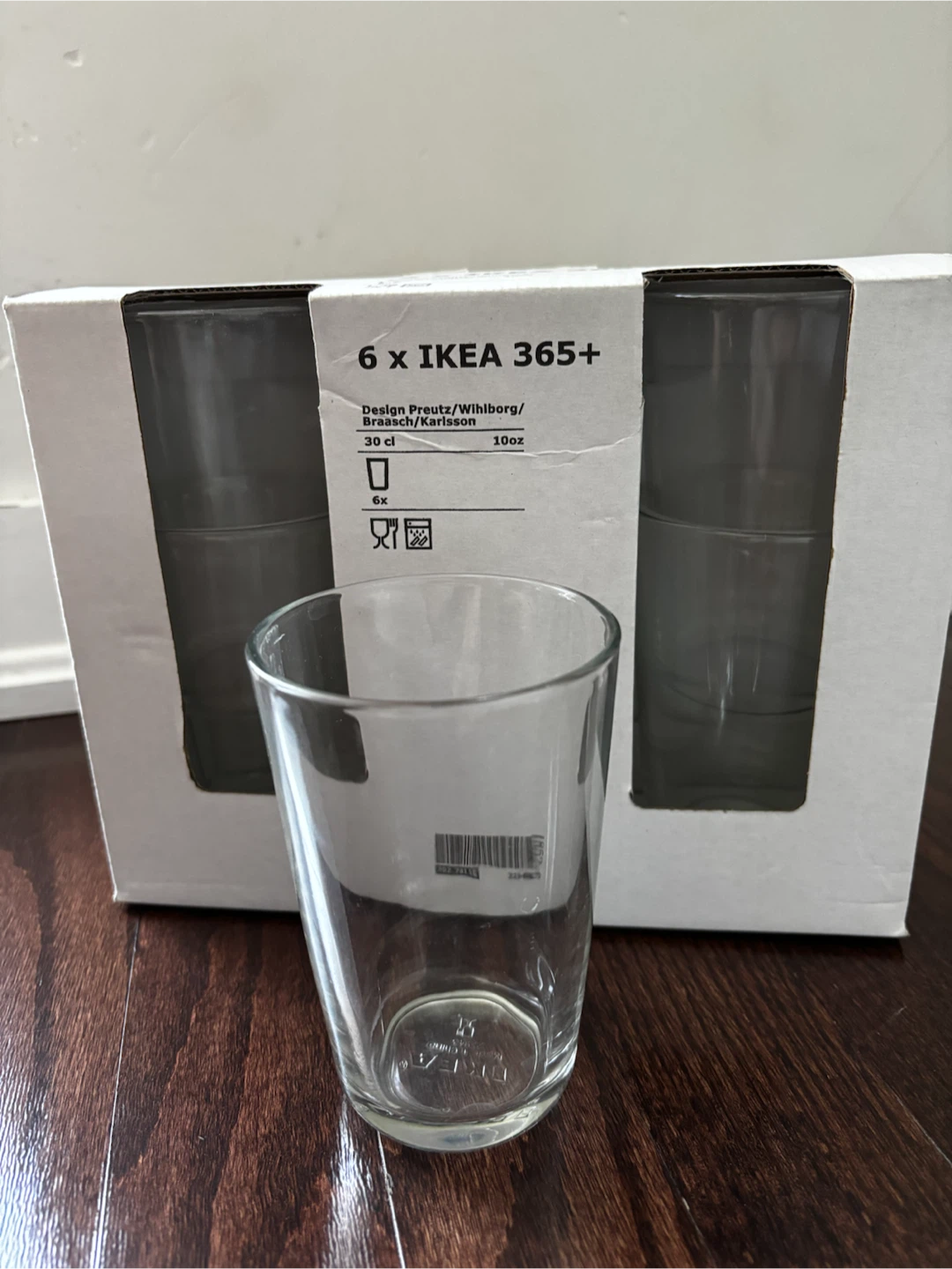 IKEA 365+ Glasses - 5 NEW