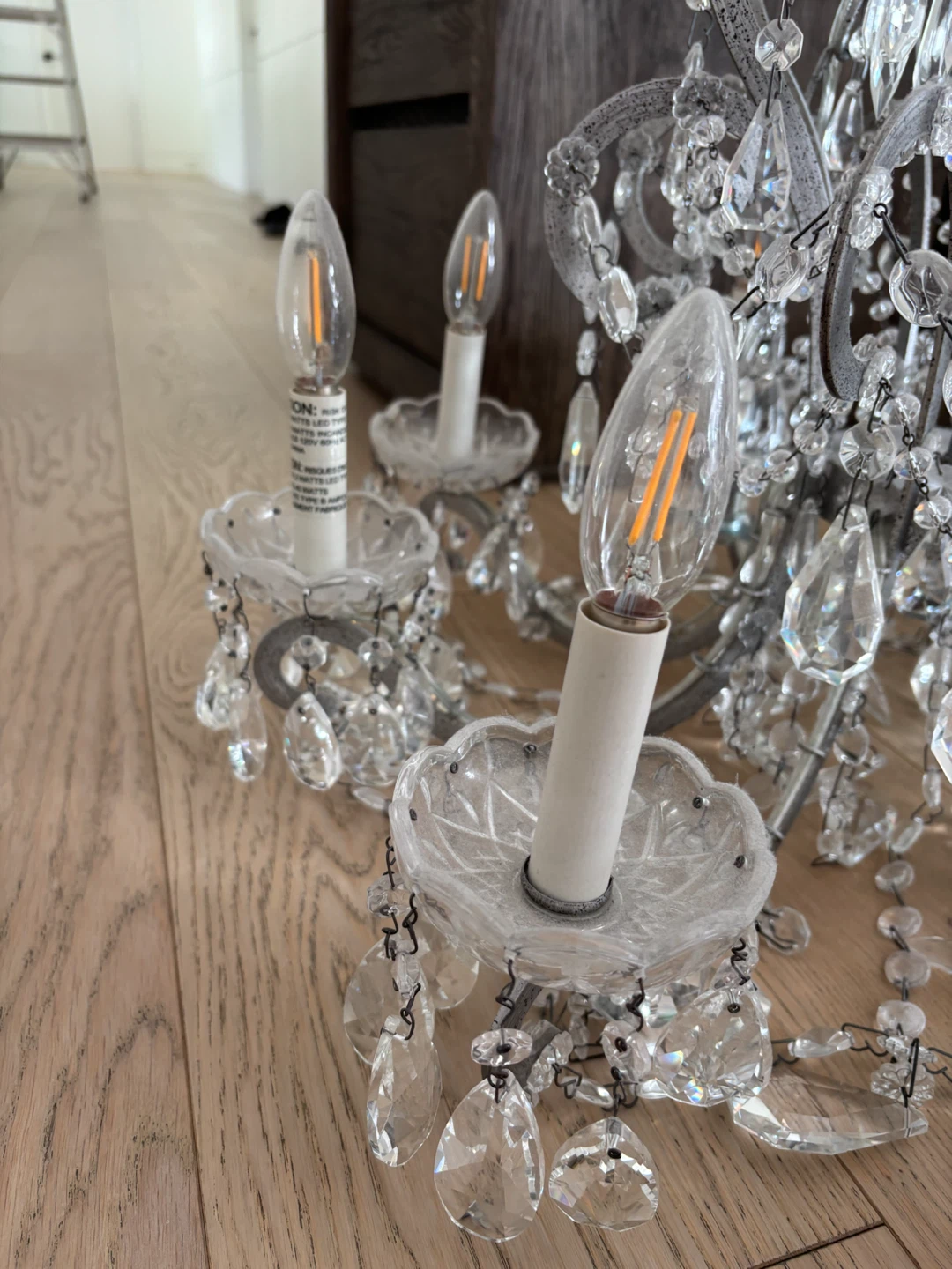 Restoration Hardware Baby & Child Crystal Chandelier - photo 2