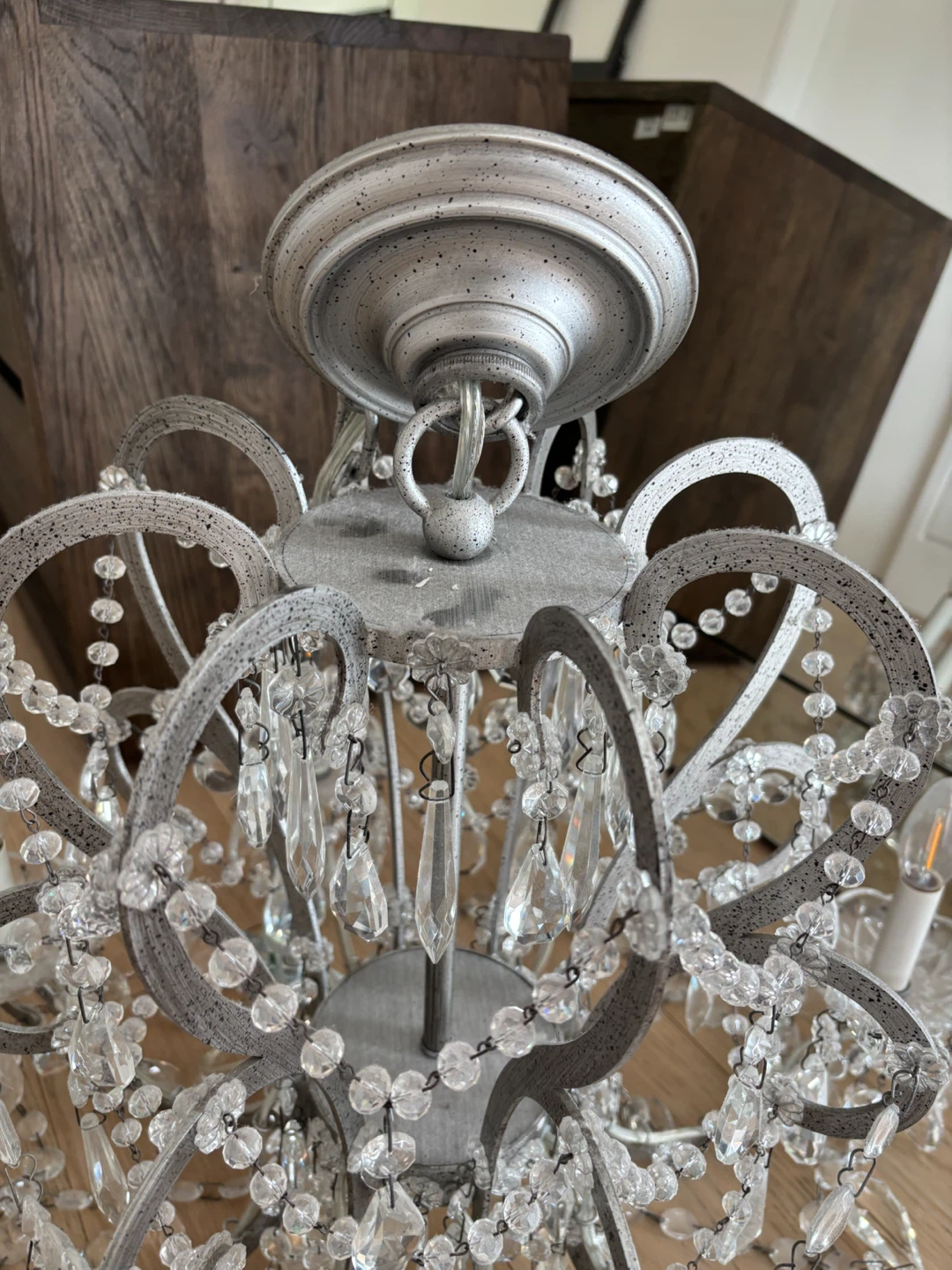 Restoration Hardware Baby & Child Crystal Chandelier - photo 3