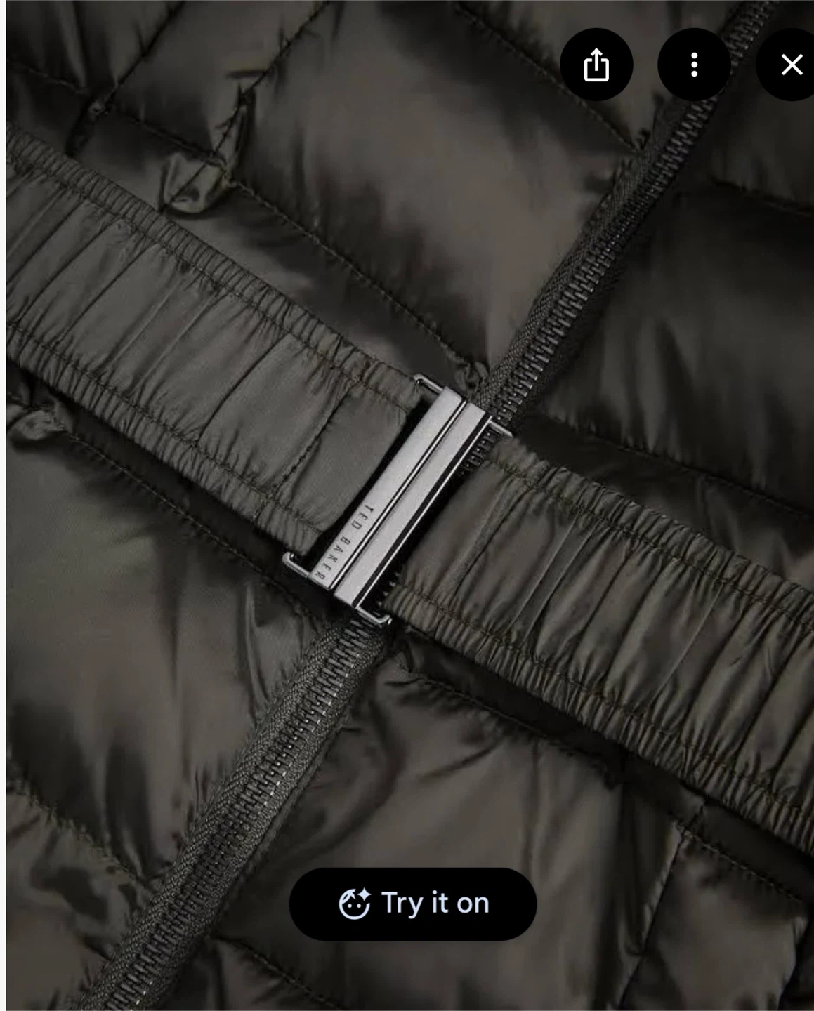 Ted Baker Navy blue Puffer Coat- Brand New with Tags - photo 4