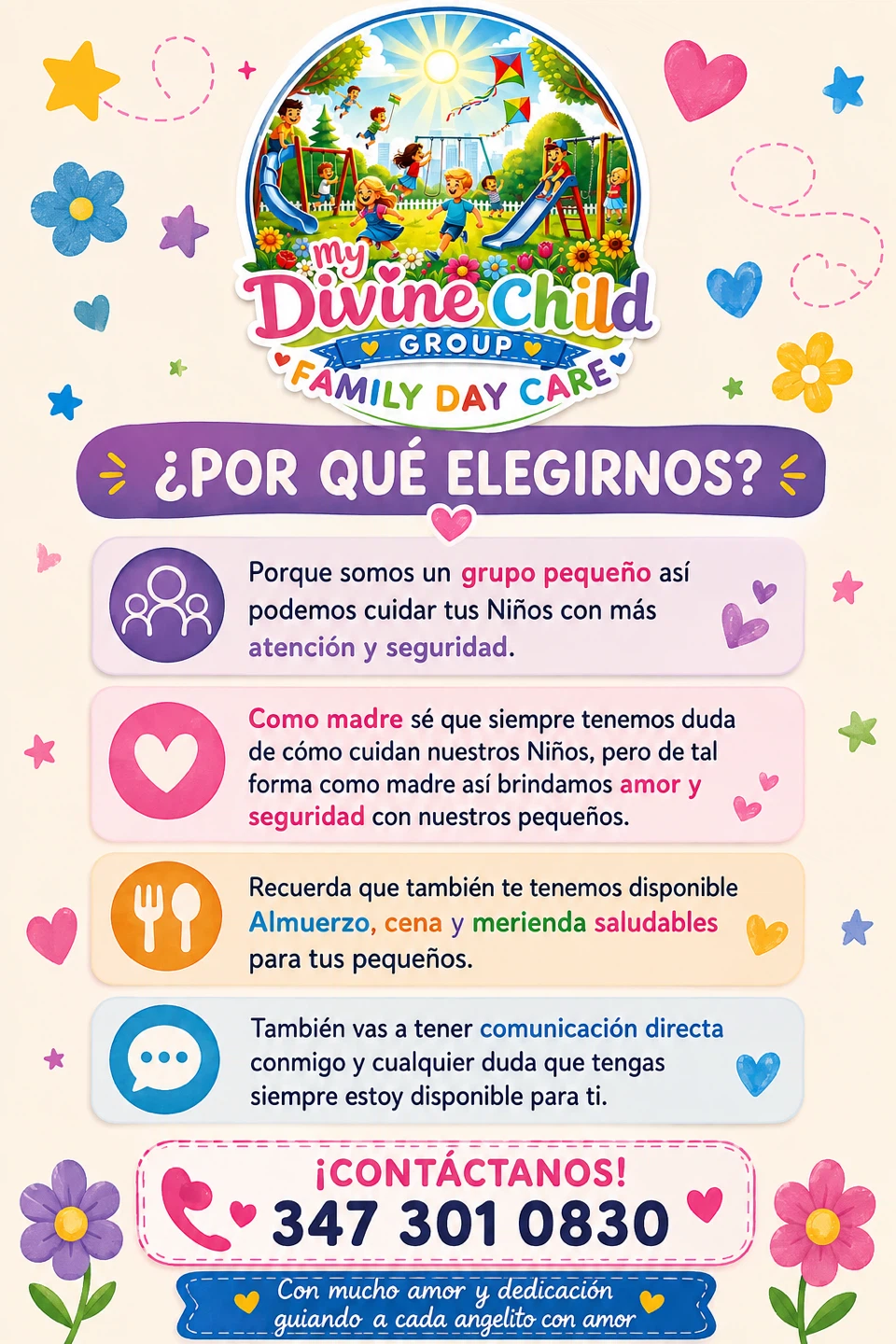 Buscas un lugar confiable y seguro para tus pequeños?