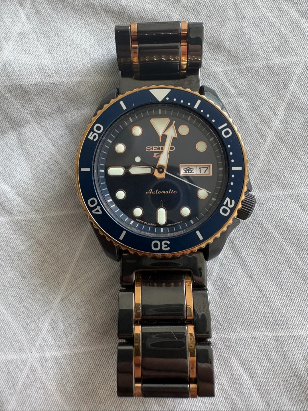 Seiko 5 Japan Limited Edition Sports Automatic Watch