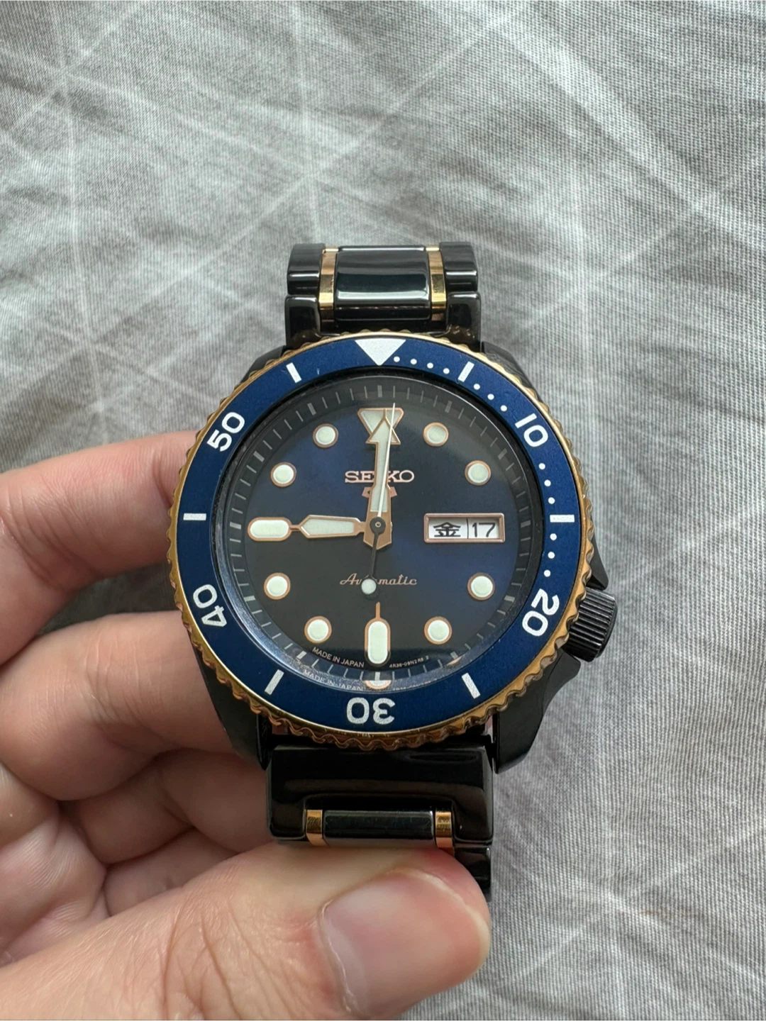 Seiko 5 Japan Limited Edition Sports Automatic Watch - photo 2