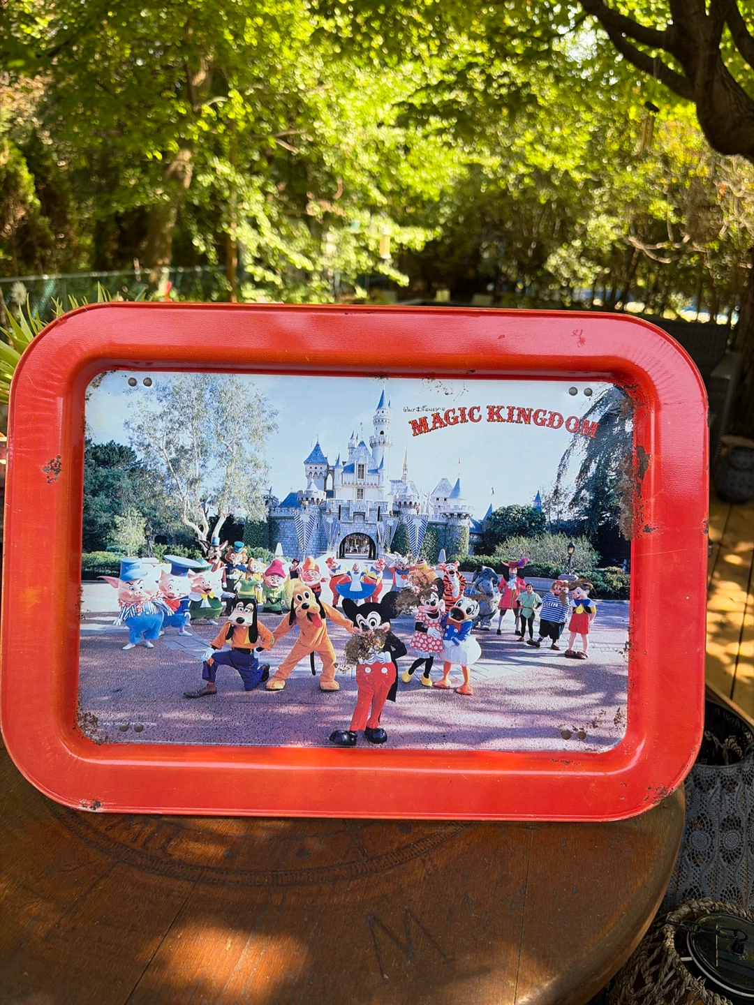 Vintage Walt Disney Magic Kingdom TV/Lap Tray