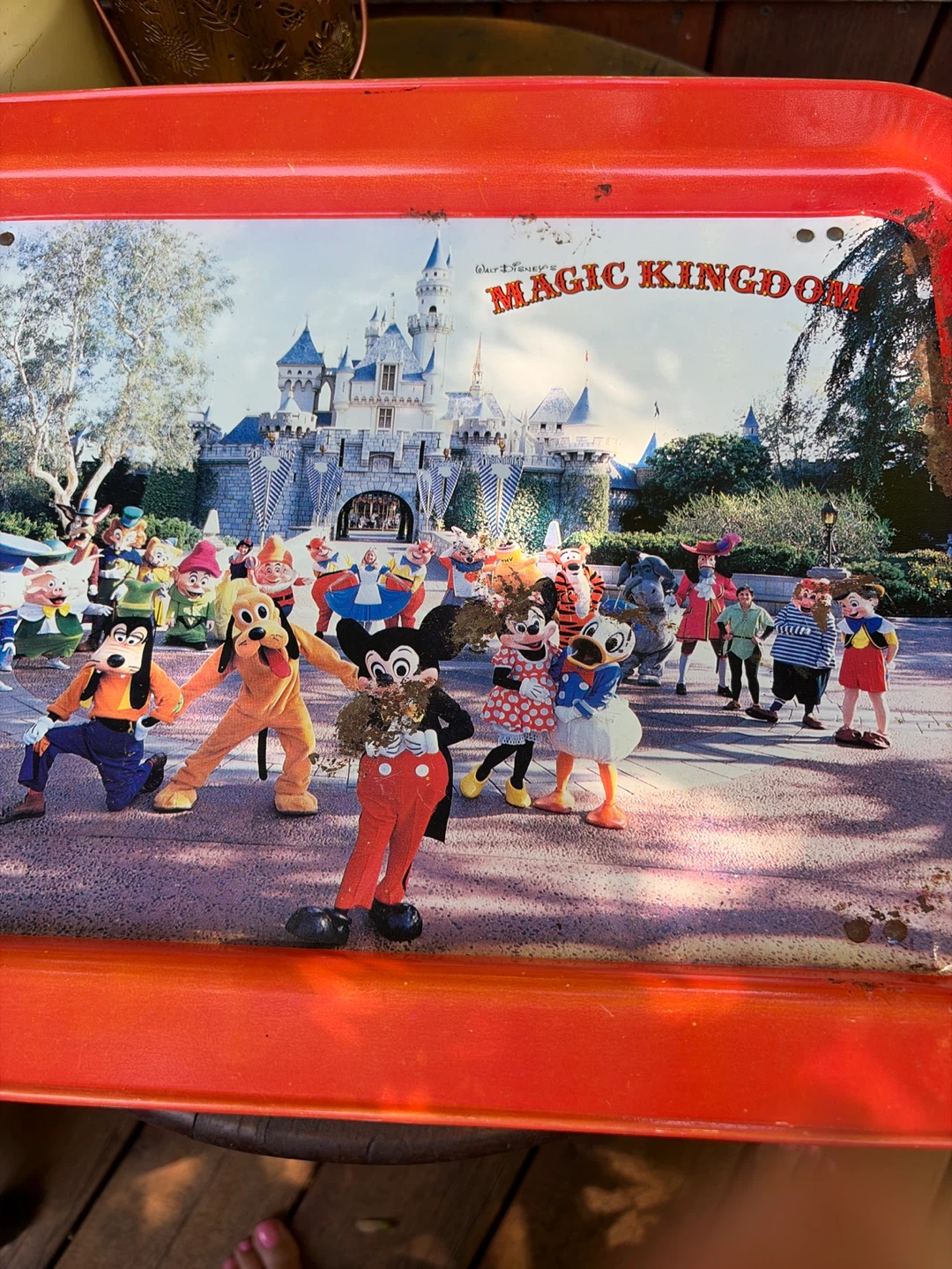 Vintage Walt Disney Magic Kingdom TV/Lap Tray - photo 5