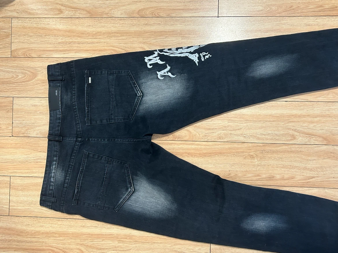 Amiri Black Jeans - photo 3