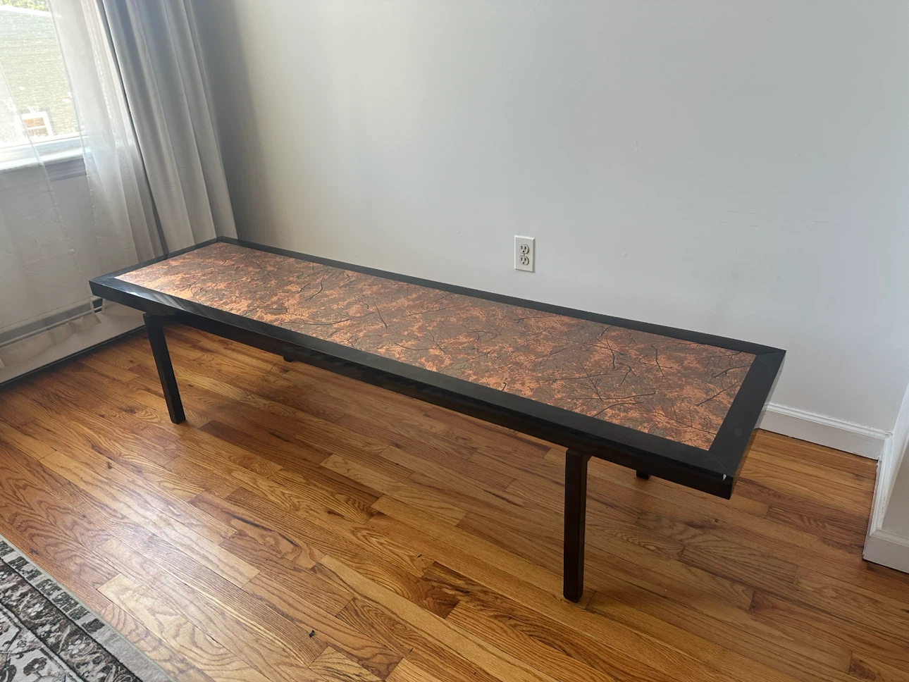 Long Rectangular Cocktail Table