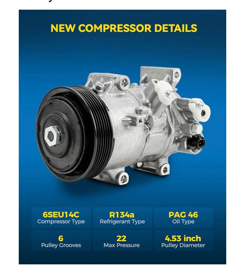PhilTop 6SEU14C AC Compressor for Toyota and Scion - photo 2
