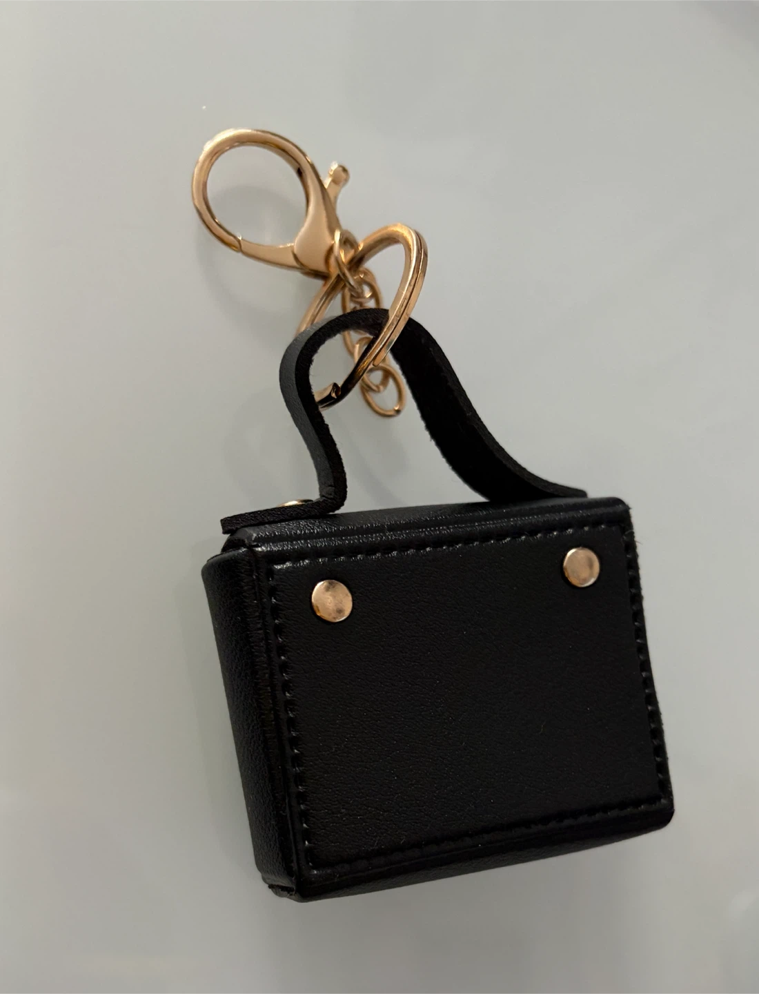Black Mini Purse Keychain - photo 3