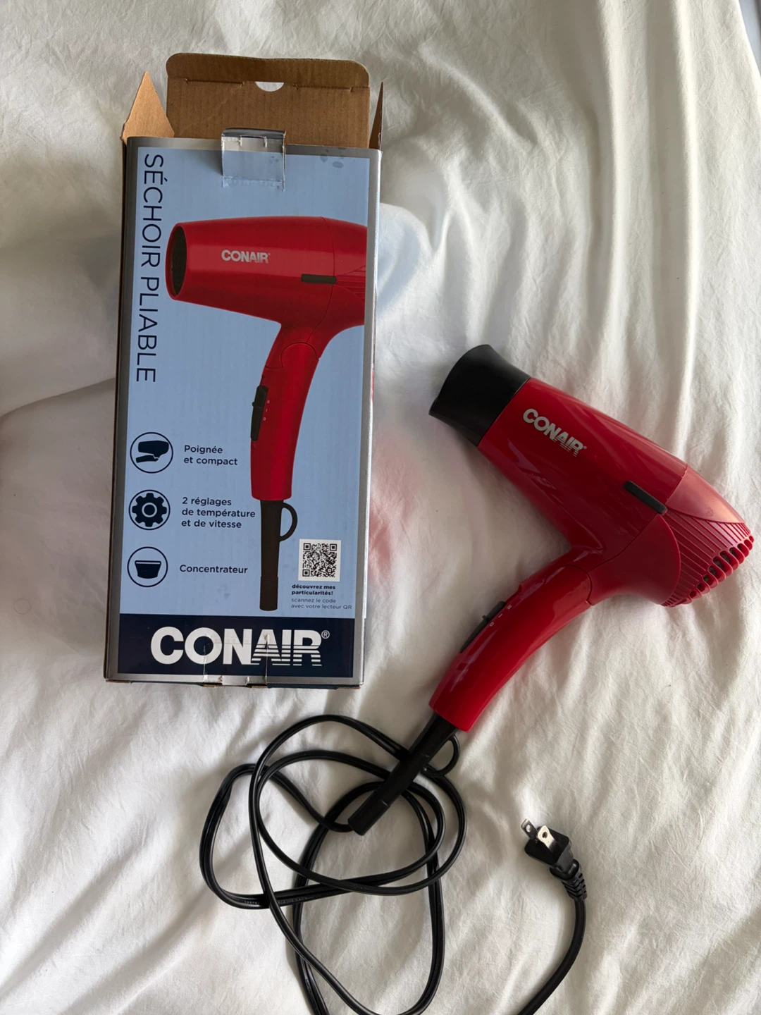 Conair Foldable Hair Dryer