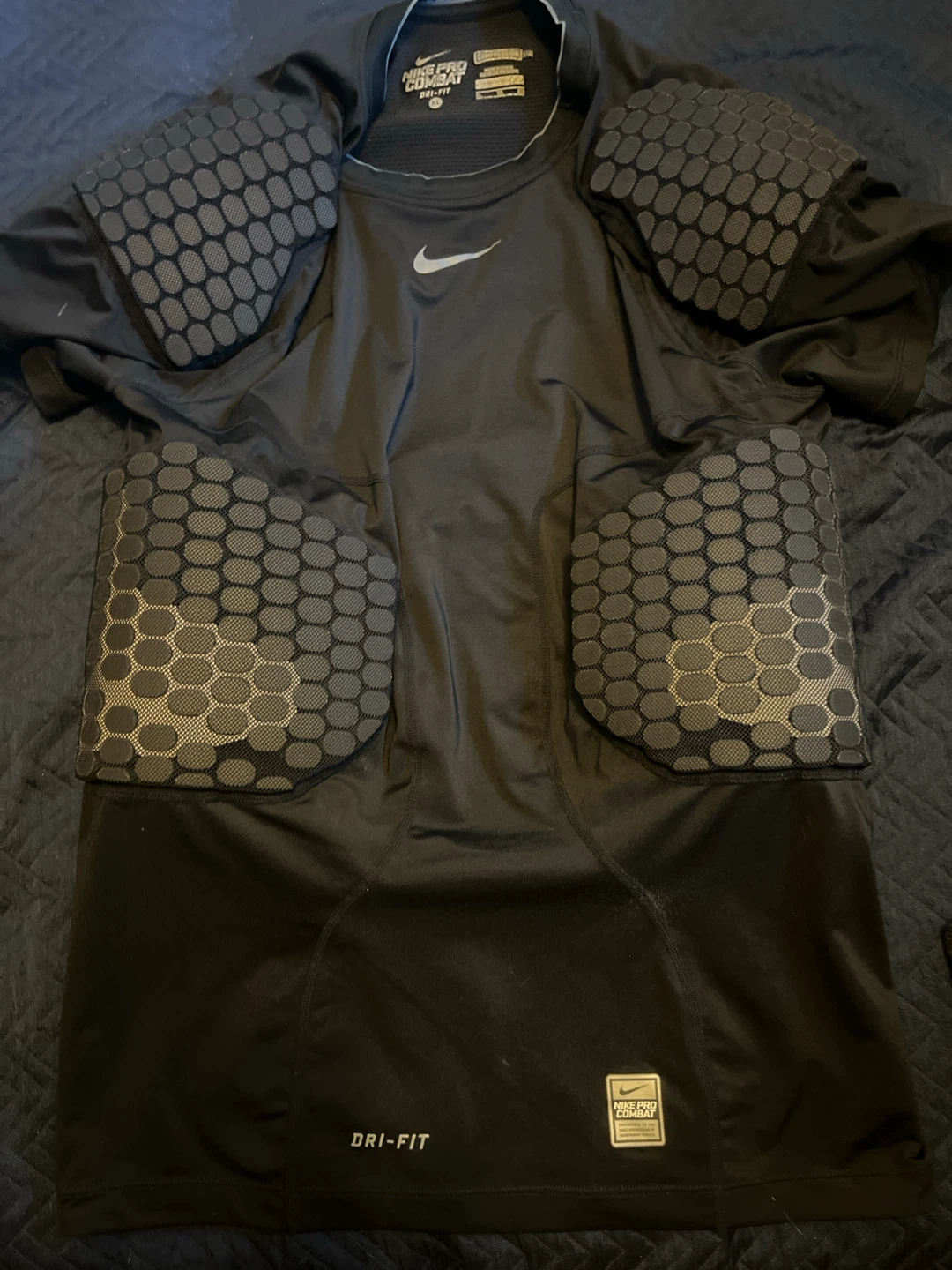 Nike Pro Combat Dri-Fit Padded Compression Shirt XL