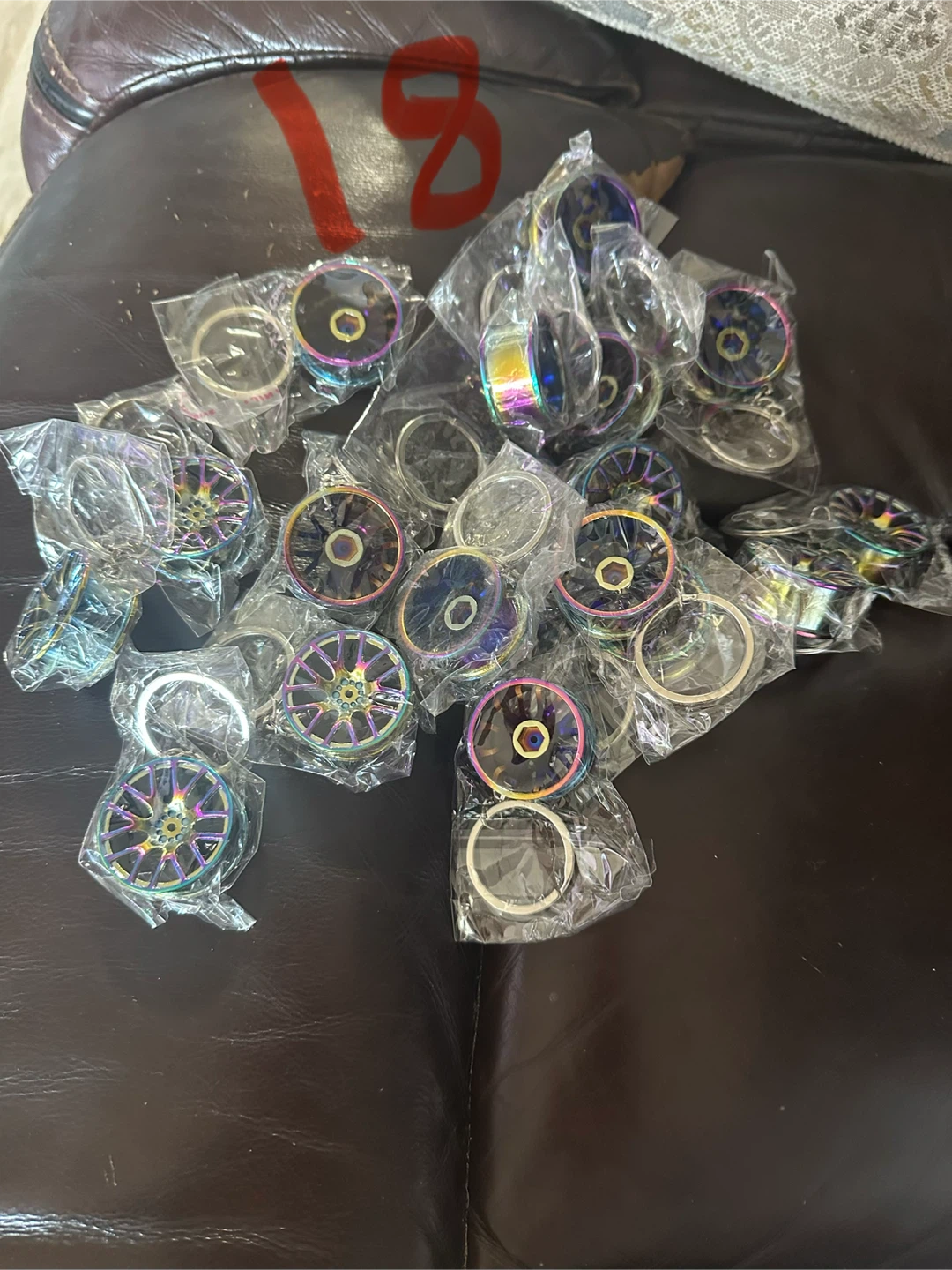 Assorted Automotive Theme Keychains - photo 2