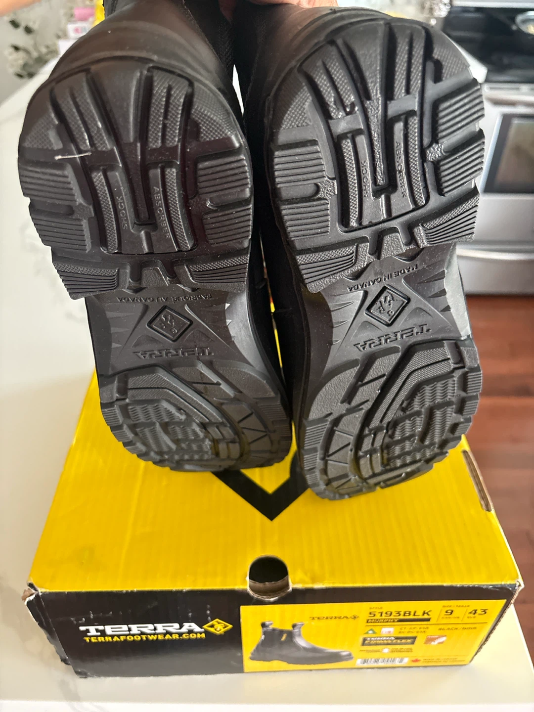 Terra Murphy 5193BLK Safety Boots Size 9 - photo 3