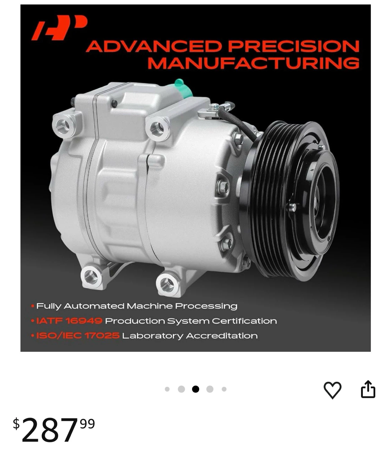 Hyundai and Kia Air Conditioner AC Compressor with Clutch - photo 2