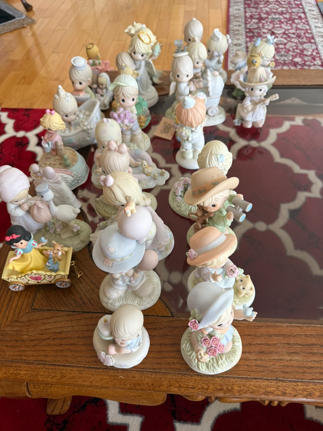 Large Collection of Precious Moments Figurines