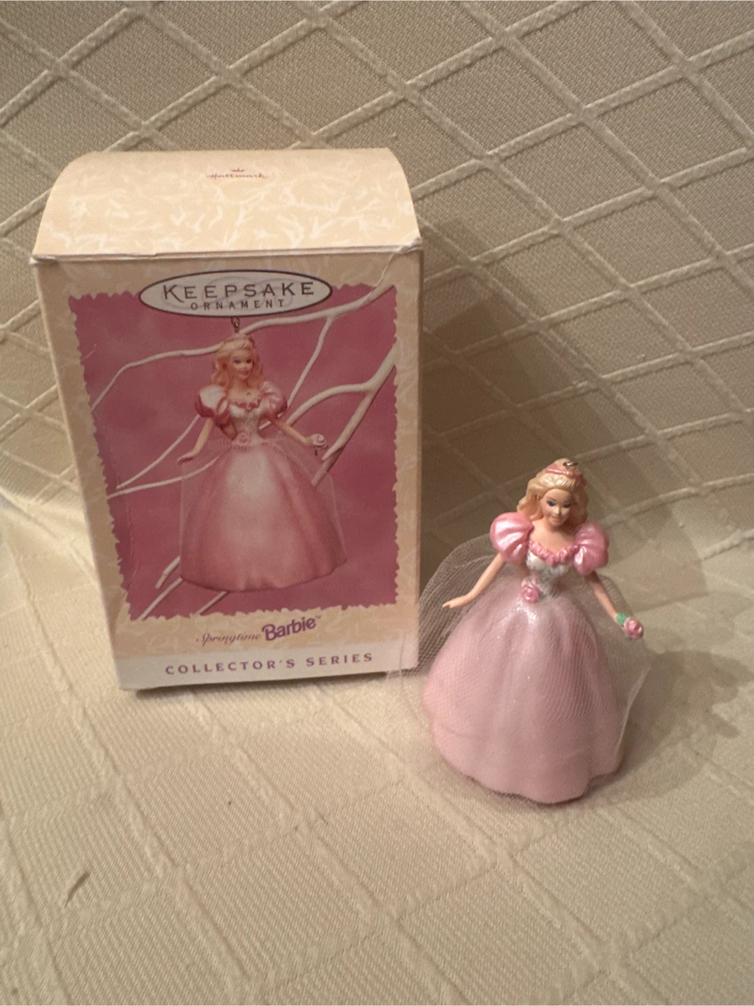 1996 Hallmark Keepsake Springtime Barbie Ornament