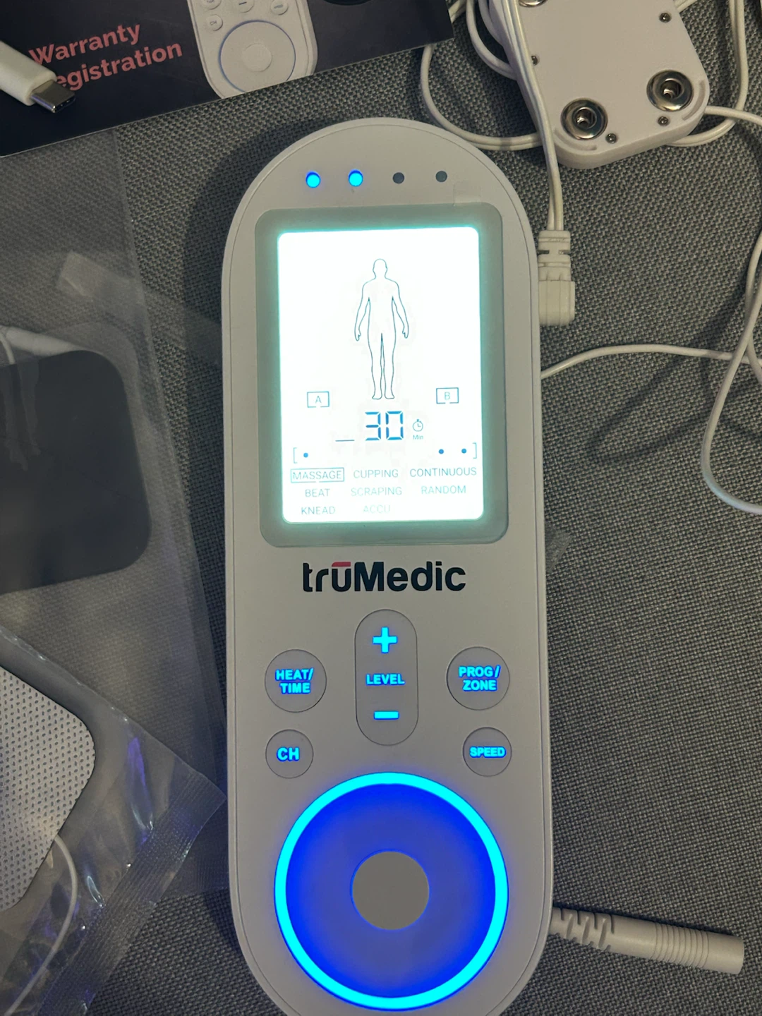 truMedic MicroTens Thermal Electrotherapy Device - photo 2